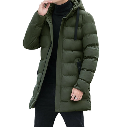 Hayden – Korte Jas met Quilting en Winddichte Capuchon