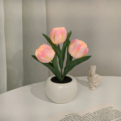 BloomGlow – Lichtgevende Tulpenlamp | 50% KORTING
