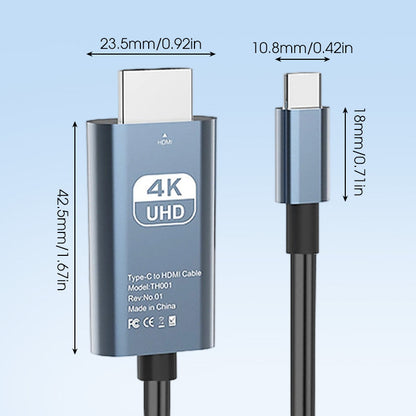 Type-C naar HDMI Adapter — Indrukwekkend Scherpe Beeldkwaliteit