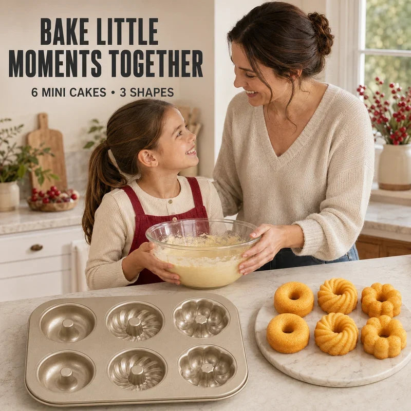 SweetCurve Mini Cakevorm — Perfecte Bakmomenten