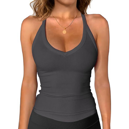 Lena — Geribde Tanktop | 1+1 GRATIS