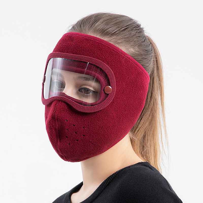 Clara – Lichtgewicht Polar Fleece Mondmasker voor de Winter | Koop 1, Krijg 1 Gratis