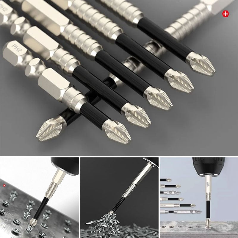 Zeer magnetische schroevendraaierset