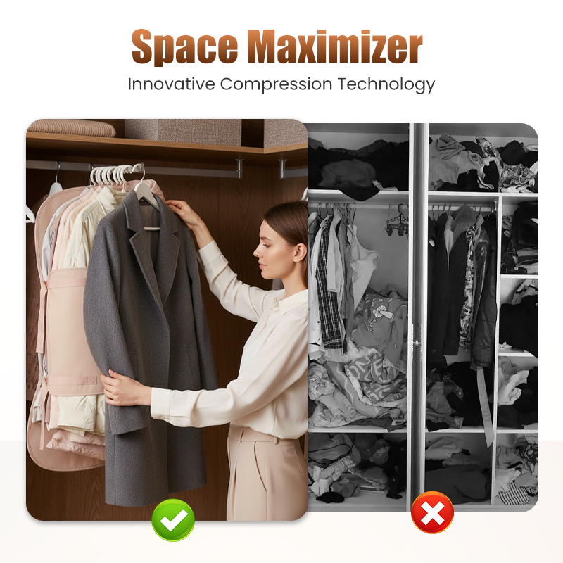 LuxeNest Compressiedeksel – Ruimtebesparende Versheid