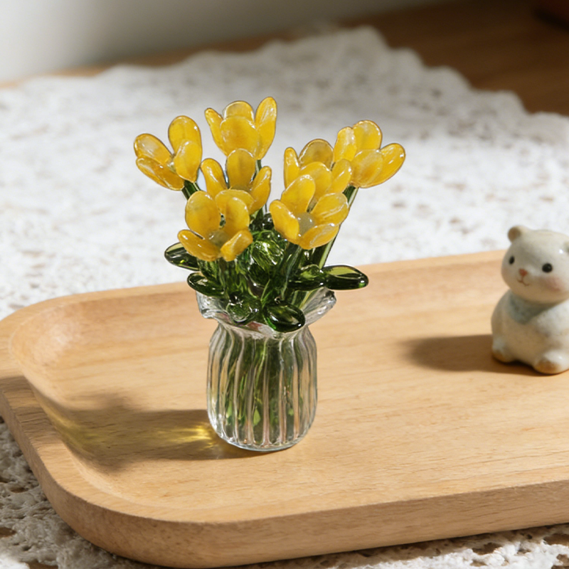 CrystalBloom — Glazen Bloemen Decor | 50% KORTING