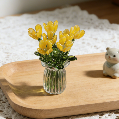 CrystalBloom — Glazen Bloemen Decor | 50% KORTING