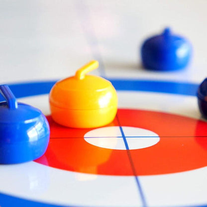 🎅Vier Kerstmis💯2025 Nieuw Tafel Curling Spel voor het Hele Gezin