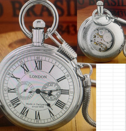 Mechanisch Zakhorloge met Spinnenwebpatroon — Bezit Tijdloze Gedurfdheid