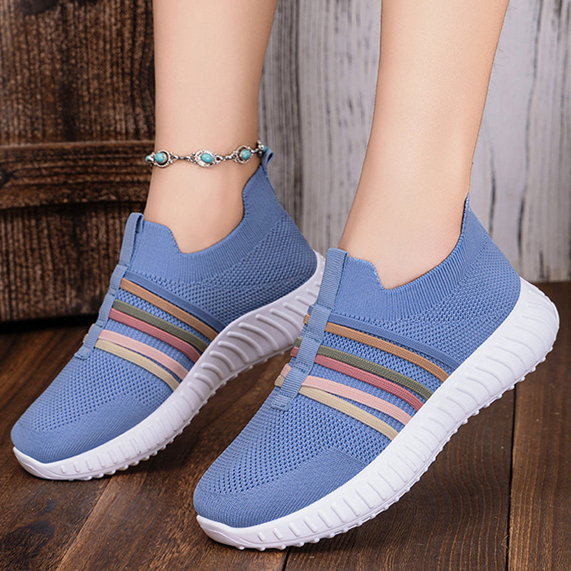 Elise — Ademend Mesh Schoenen met Boogondersteuning