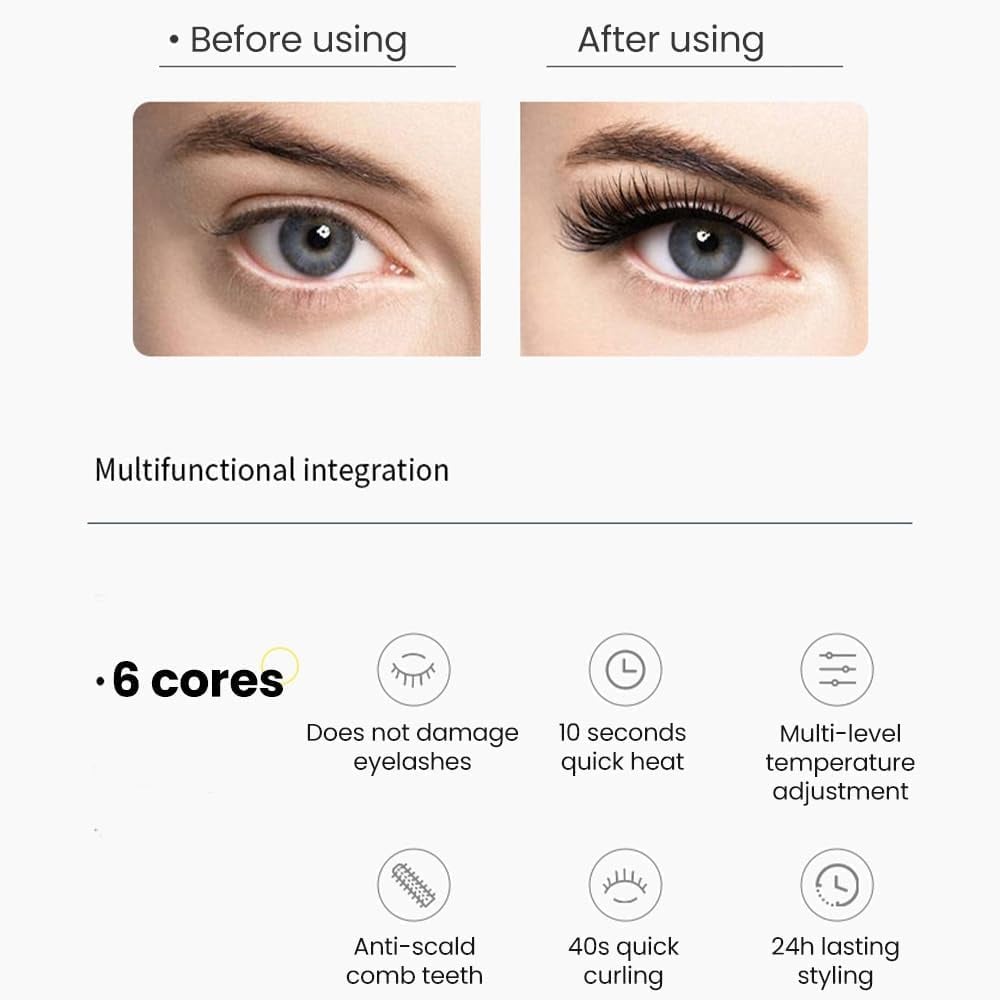 LashTherm™ – 3D Verwarmde Wimperkruller | 1+1 GRATIS