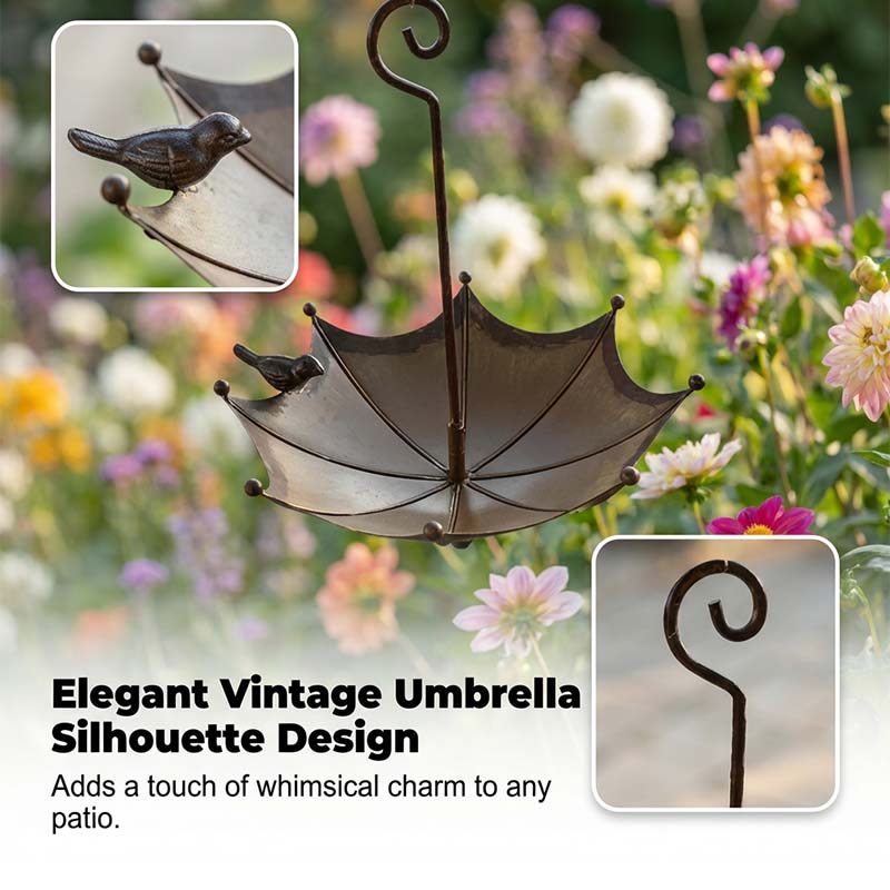 WildVogel — Vintage Vogelbad | 1+1 GRATIS