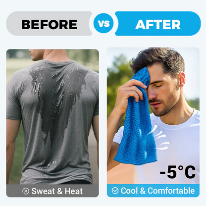 CoolSnap — Direct Verkoelende Handdoek | 1+2 GRATIS