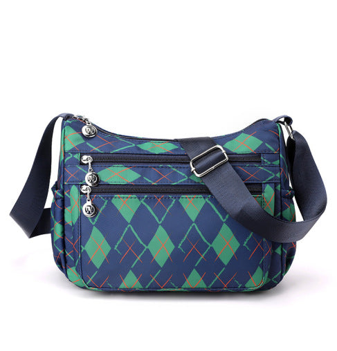 Alma – Spatwaterdichte Nylon Schoudertas met Verstelbare Band