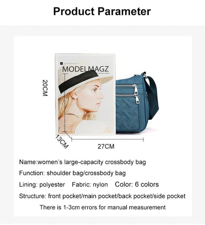 UrbanCarry™ – Nylon schoudertas