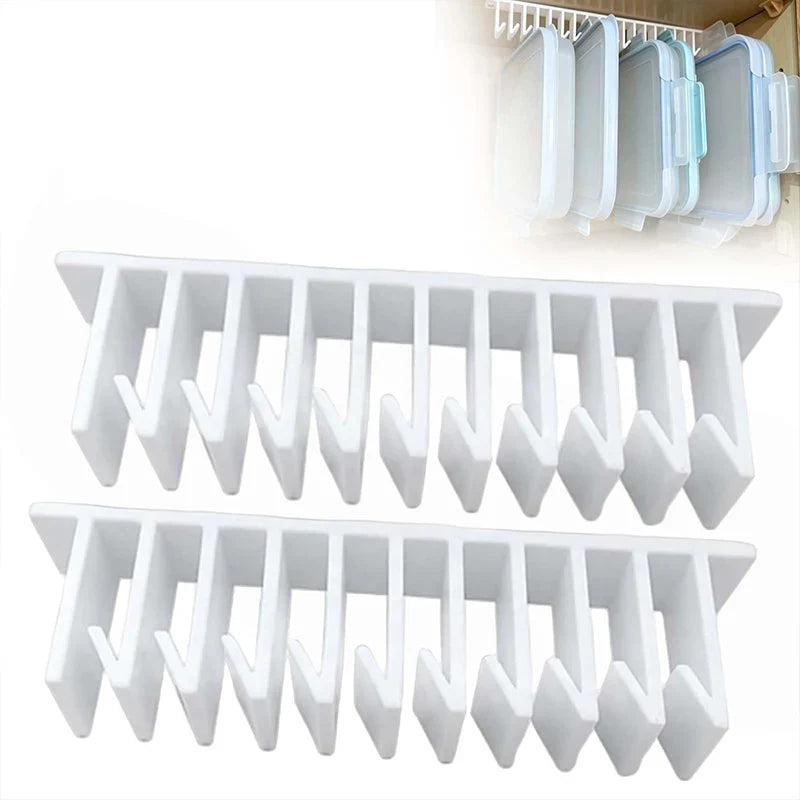 SleekStack dekselorganizer — Transparante kasten, stille kookervaring