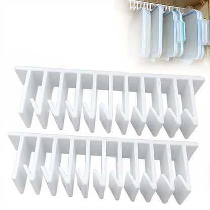 SleekStack dekselorganizer — Transparante kasten, stille kookervaring