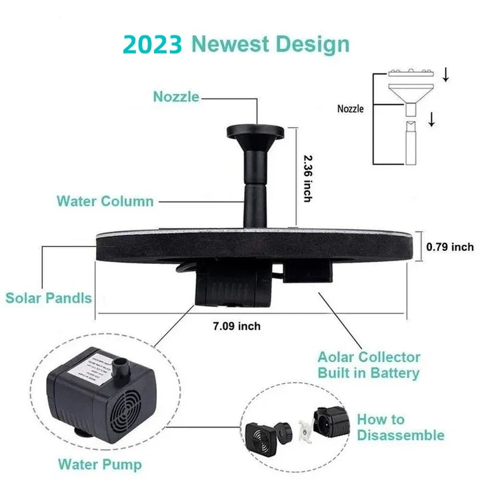 SolarFlow — Tuinfonteinpomp | 50% KORTING