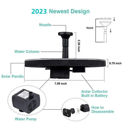 SolarFlow — Tuinfonteinpomp | 50% KORTING