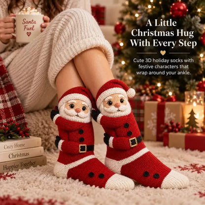 HugSocks — 3D Kerst Warme Sokken