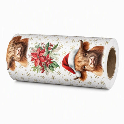 Cadeauverpakking met Schotse Hooglanders — Cadeaus die Indruk Maken