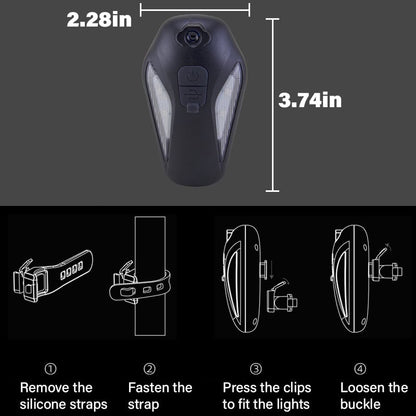 GlowRide™ – LED-achterlicht voor fietsen | 50% korting