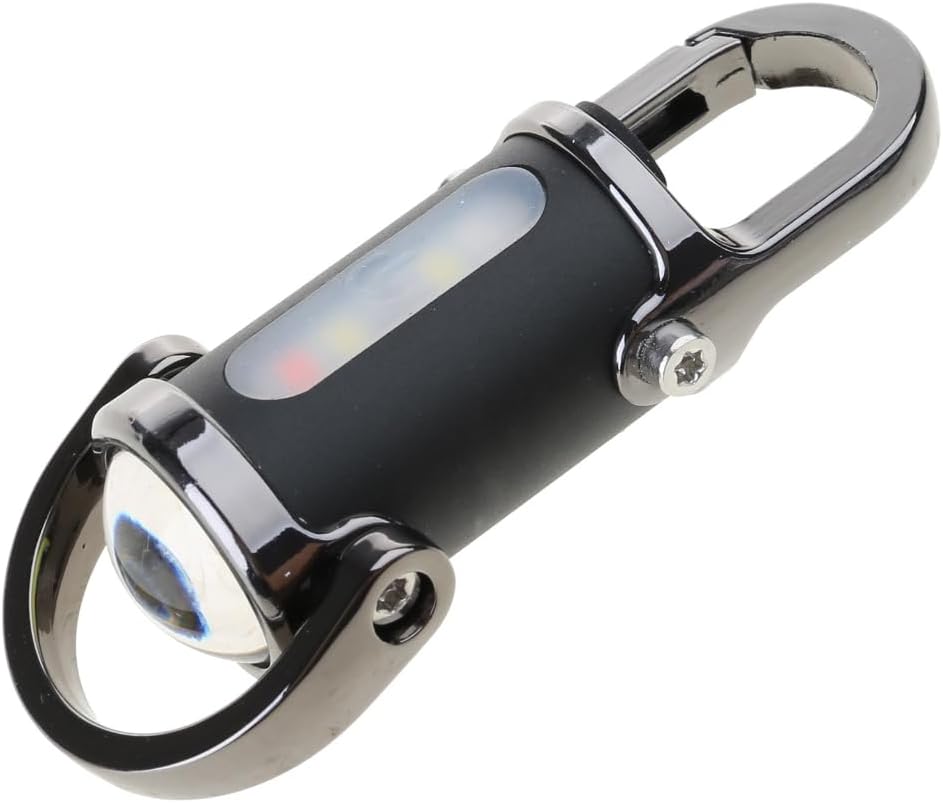Draagbare LED-werklamp sleutelhanger met USB-oplaadbare zaklamp