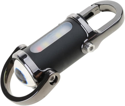 Draagbare LED-werklamp sleutelhanger met USB-oplaadbare zaklamp