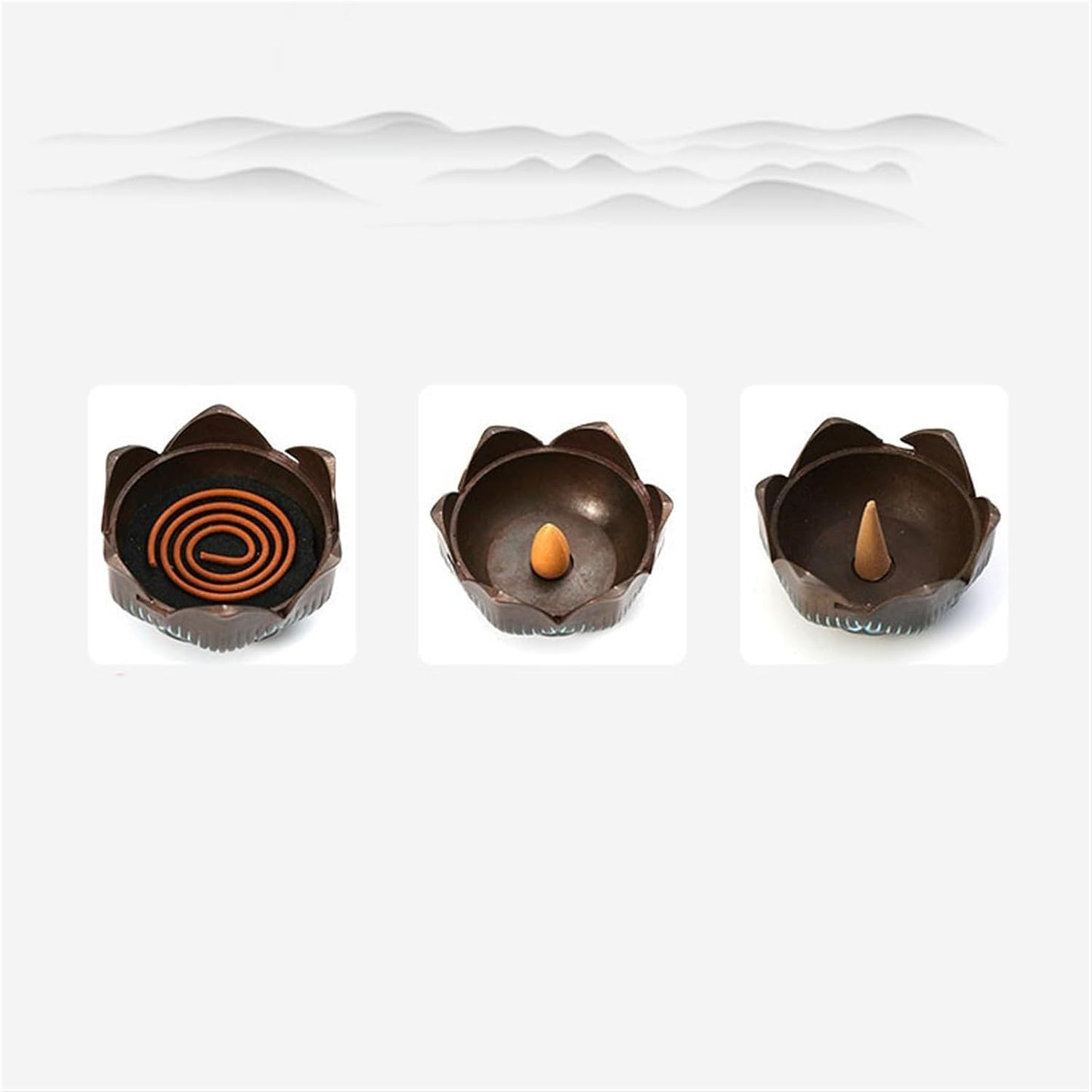 ZenVibe - Kraanbloem wierookbrander | 50% KORTING