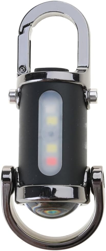 Draagbare LED-werklamp sleutelhanger met USB-oplaadbare zaklamp