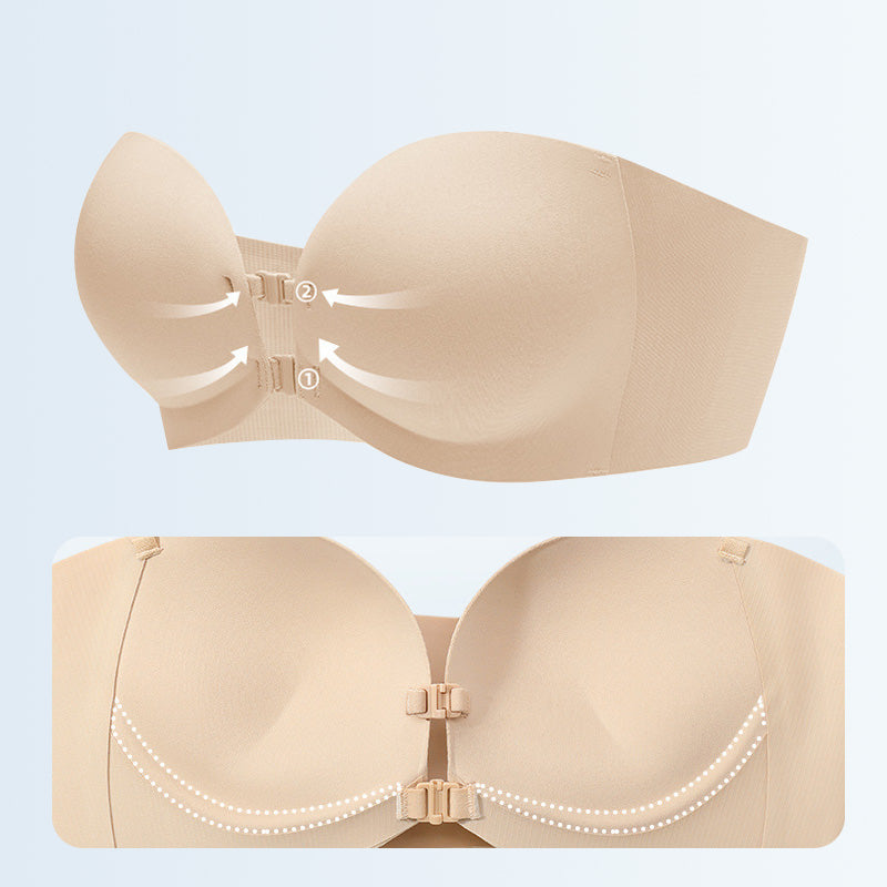Mila — Beugelloze Push-up-BH met Bandjes | 50% KORTING