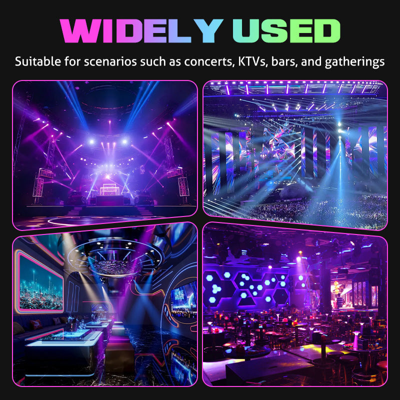 LumiStorm Pro – 6-Arm LED Showlight | 50% KORTING