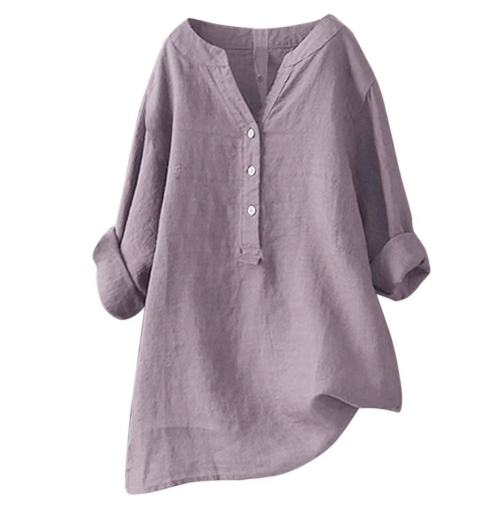 Heidi – Dames Casual Jurk met V-hals en Verstelbare Mouwen