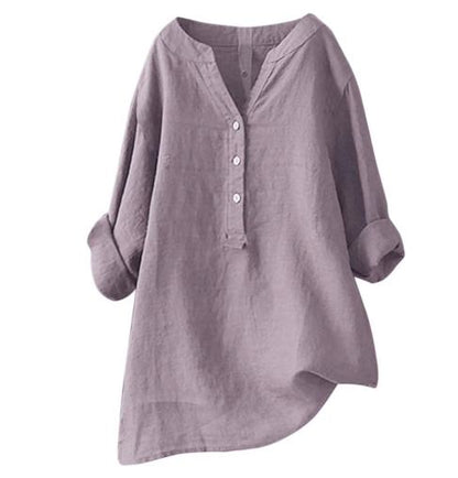Heidi – Dames Casual Jurk met V-hals en Verstelbare Mouwen