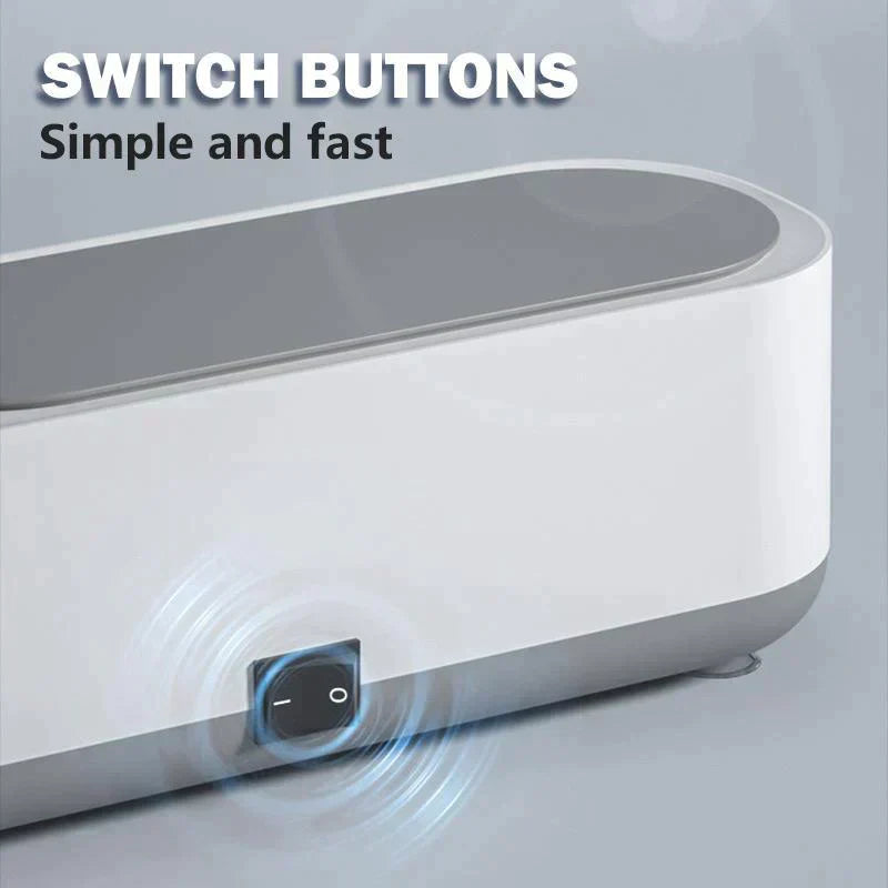 CrystalWave Ultrasone Reiniger — Glans Direct en Moeiteloos