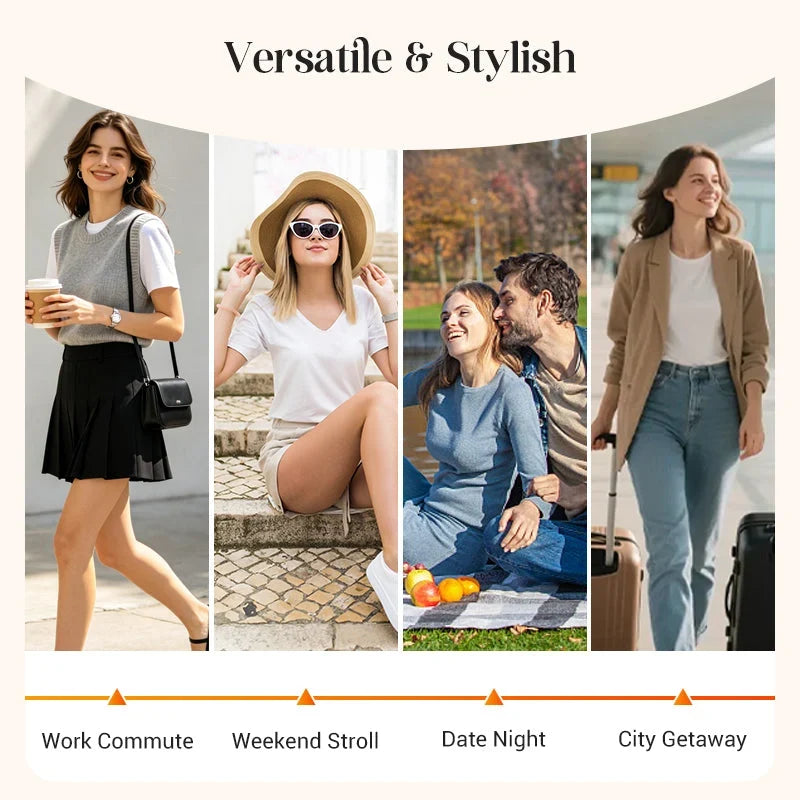 Clara – Dames Antislip Comfortschoenen met Padding