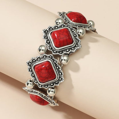 GemAura™ – Handgemaakte turquoise armband | 1+1 GRATIS