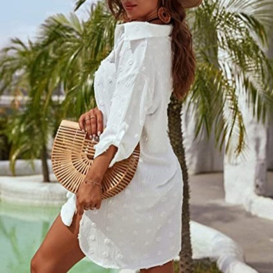 Grace — Lichtgewicht chiffon blouse met zijsplit ontwerp