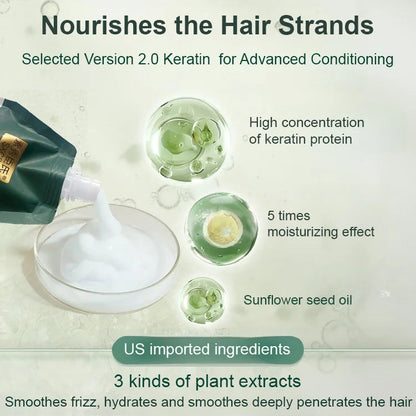 Haarherstelcrème 250g – Herstel Kracht en Zijdezachte Gladheid