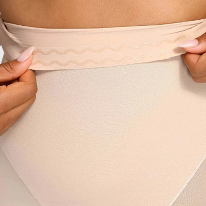 Ella – Ademend Mesh Shapewear Short met Billift