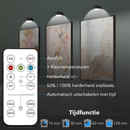 ArtGlow™ – Draadloze Dimbare LED-Lamp | 50% KORTING