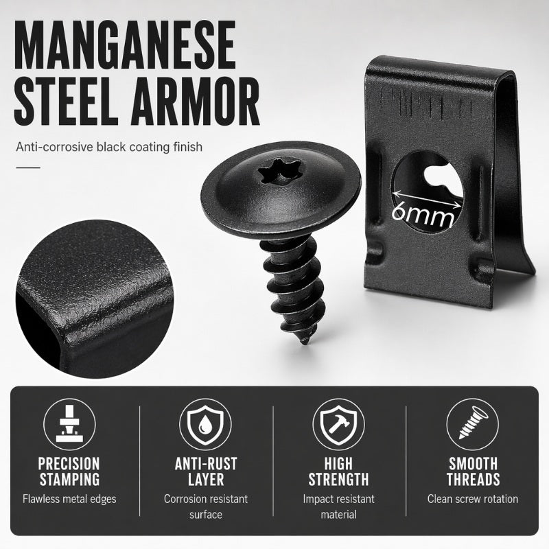 IronGrip U-Clips – Beveilig panelen, voel je beschermd