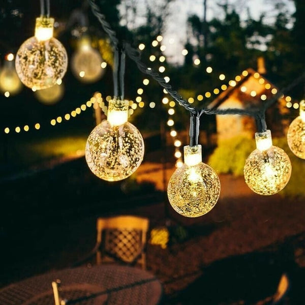 SolarGlow — Tuin Lichtsnoer | 50% KORTING