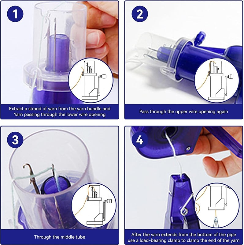 Knitella™ – Automatische Koordbreimachine voor Snel, Creatief & Moeiteloos Handwerkplezier | 50% KORTING