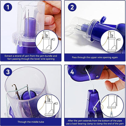 Knitella™ – Automatische Koordbreimachine voor Snel, Creatief & Moeiteloos Handwerkplezier | 50% KORTING