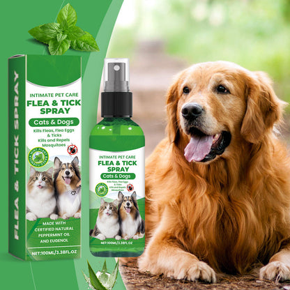NatureGuard Spray — kalmeer huisdieren, vrij van ongedierte