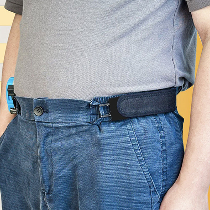 Daniel — Elastische riem met comfort zonder gesp en verstelbare pasvorm