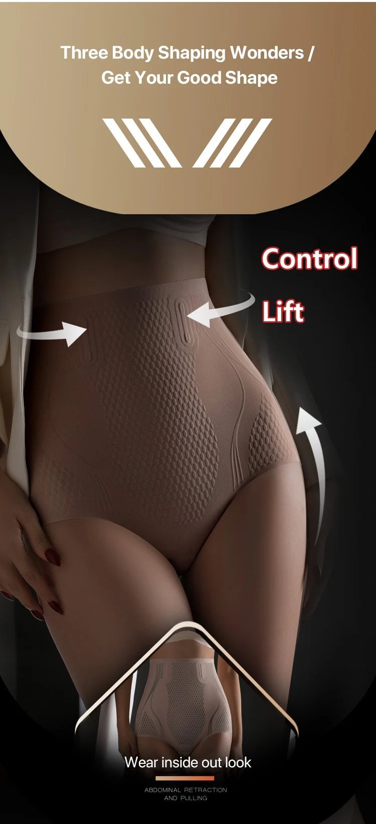 Hoge taille buikcorrigerende slip