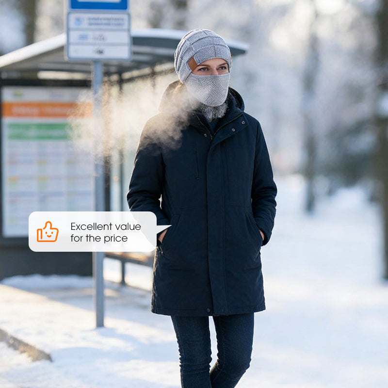 Anna – Thermische wintermuts met geïntegreerde gezichtsbescherming