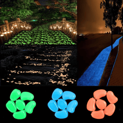 GlowPebbles — Glow Tuinstenen | 50% KORTING