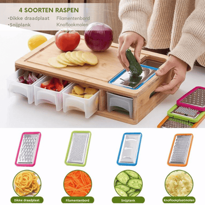 FreshNest — Bamboe Prep Station | 50% KORTING